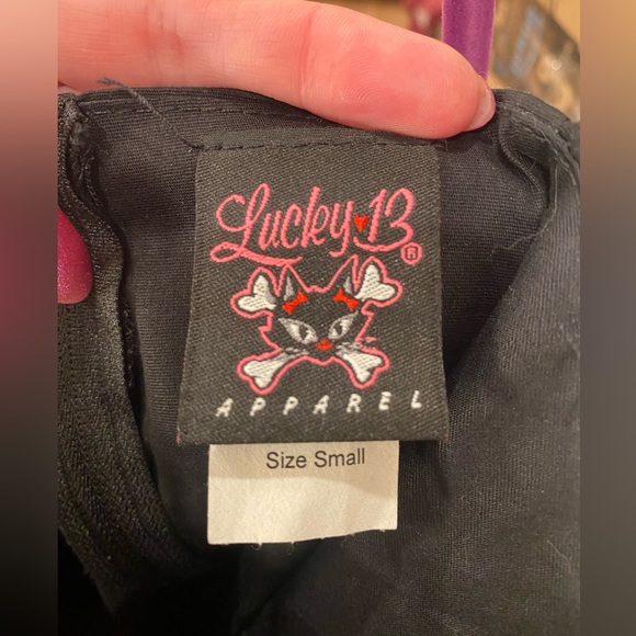 Lucky 13 Retro Pin Up Dress - Picture 4 of 4